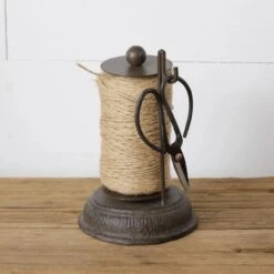 Spool With Scissors -Country Home Decor Store Spool With Scissors 840051912330 image2 92911.1699372404
