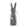 Spring In Bloom Wooden Cone Bunny - 6.5"