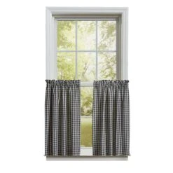 Stafford Black & Cream Tiers - 72x36