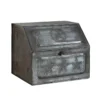 Star Metal Bread Box - Galvanized