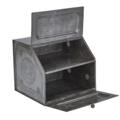 Star Metal Bread Box - Galvanized -Country Home Decor Store Star Metal Bread Box Galvanized 762242424074 image3 19287.1689053250