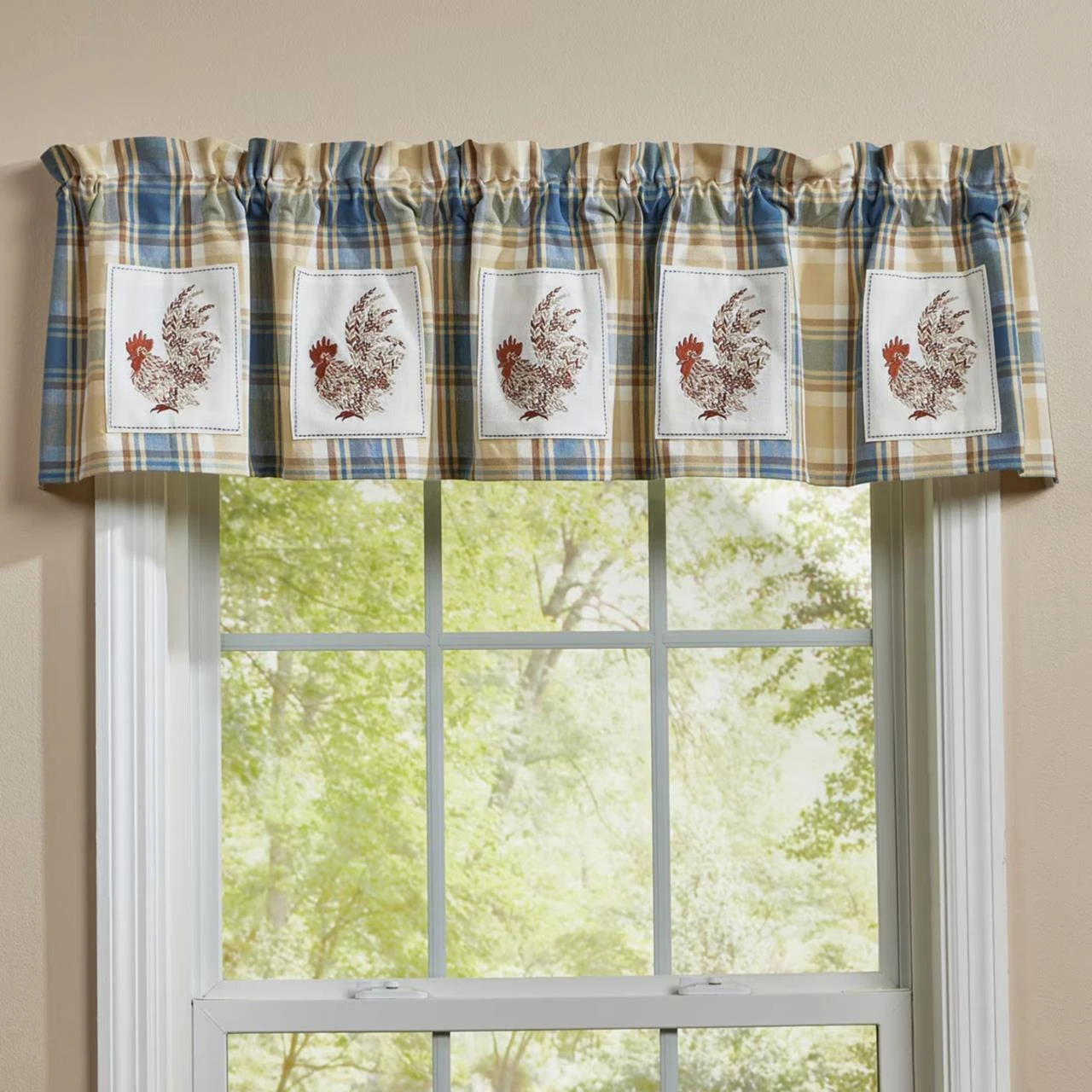 Stone Hollow Lined Patch Valance - 60x14 3 Stone Hollow Lined Patch Valance - 60x14 - Image 3