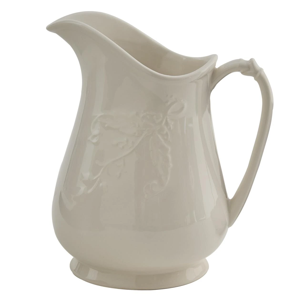 Stoneware Pitcher - Lily Of Valley 1 Stoneware Pitcher - Lily Of Valley