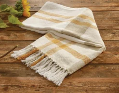 Sunflower Plaid Throw - 50x60 4 Sunflower Plaid Throw - 50x60 -Country Home Decor Store Sunflower Plaid Throw 50x60 762242030879 image2 70703.1660846593