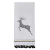 Tidings & Tinsel Deer Decorative Dishtowels - Set Of 2