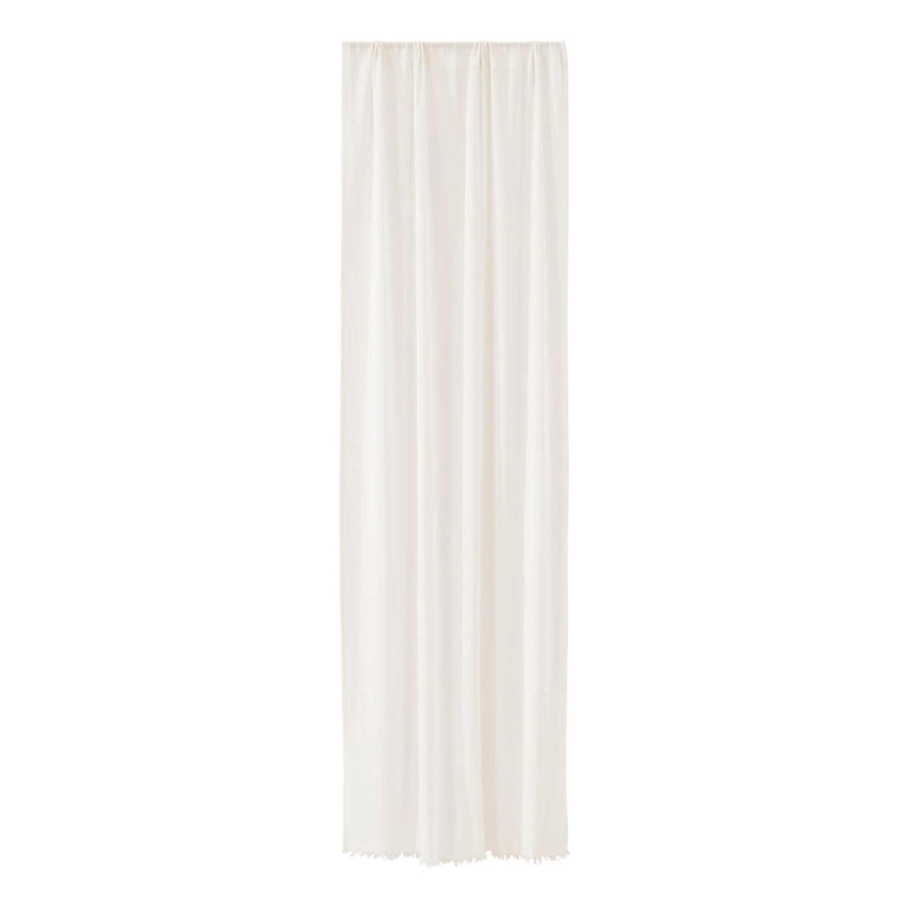 Tobacco Cloth Antique White Single Panel - 40x96 2 Tobacco Cloth Antique White Single Panel - 40x96 - Image 2