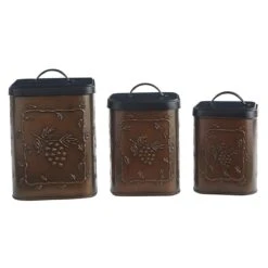 Valley Pine Canisters - Set Of 3