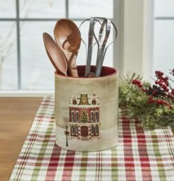 Alternative view of Vintage Town Square Utensil Crock