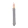 White Timer Candle - 6.5" Frosty Taper