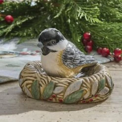 Alternative view of Winter Garden Salt & Pepper Set