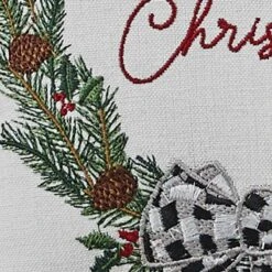 Winter Pines Embroidered Pillow -10x10 5 Winter Pines Embroidered Pillow -10x10 -Country Home Decor Store Winter Pines Embroidered Pillow 10x10 762242032187 image3 82344.1728918945