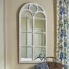Wood Window Mirror