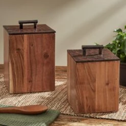 Alternative view of Woodbourne Canister - 8.5"