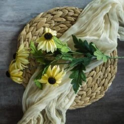 Alternative view of Yellow Black-Eyed Susan Spray - 25.5"