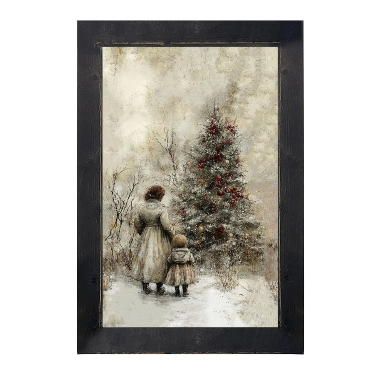 A Walk In Winter - Black Frame 15x25 1 A Walk In Winter - Black Frame 15x25
