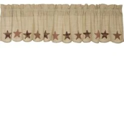 Alternative view of Abilene Star Valance - 72x16