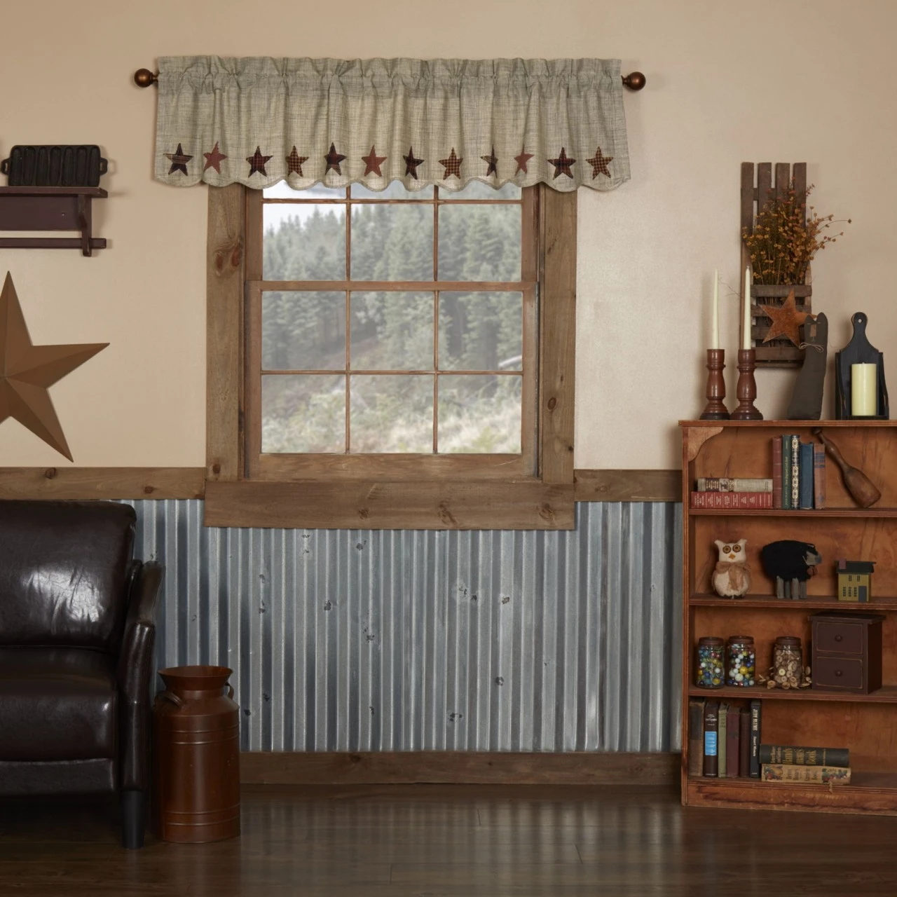 Abilene Star Valance - 72x16 3 Abilene Star Valance - 72x16 - Image 3