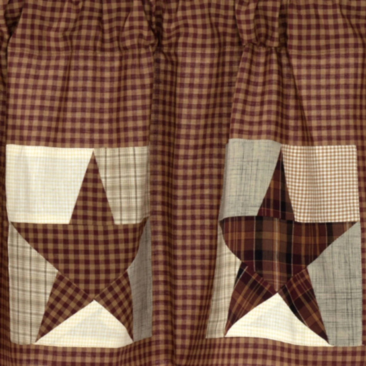 Abilene Star Valance - Patch Block 72x20 4 Abilene Star Valance - Patch Block 72x20 - Image 4