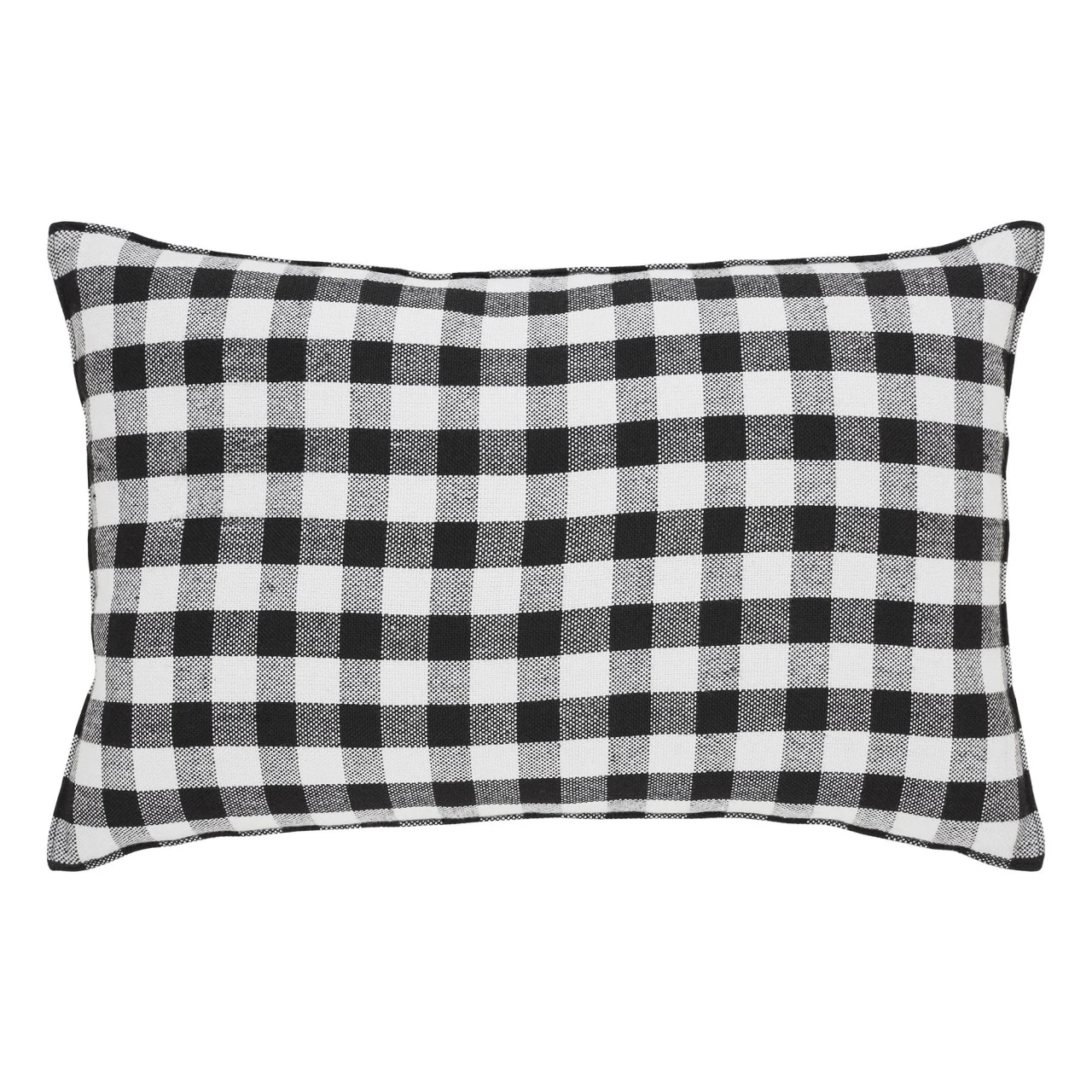 Annie Buffalo Check Black Pumpkin Patch Pillow - 14x22 4 Annie Buffalo Check Black Pumpkin Patch Pillow - 14x22 - Image 4