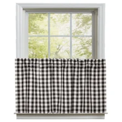 Annie Buffalo Check Black Tiers - 72x24