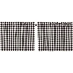 Alternative view of Annie Buffalo Check Black Tiers - 72x24