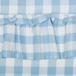 Annie Buffalo Check Blue Valance - Ruffled 60x16 7 Annie Buffalo Check Blue Valance - Ruffled 60x16 -Country Home Decor Store annie buffalo check blue valance ruffled 60x16 810055892822 image4 73354.1754087813