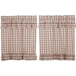 Alternative view of Annie Buffalo Check Portabella Tiers - Ruffled 72x36