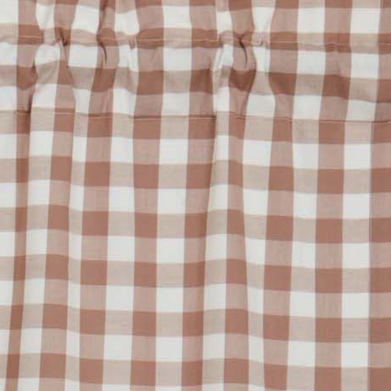 Annie Buffalo Check Portabello Swags - 72x36 4 Annie Buffalo Check Portabello Swags - 72x36 - Image 4