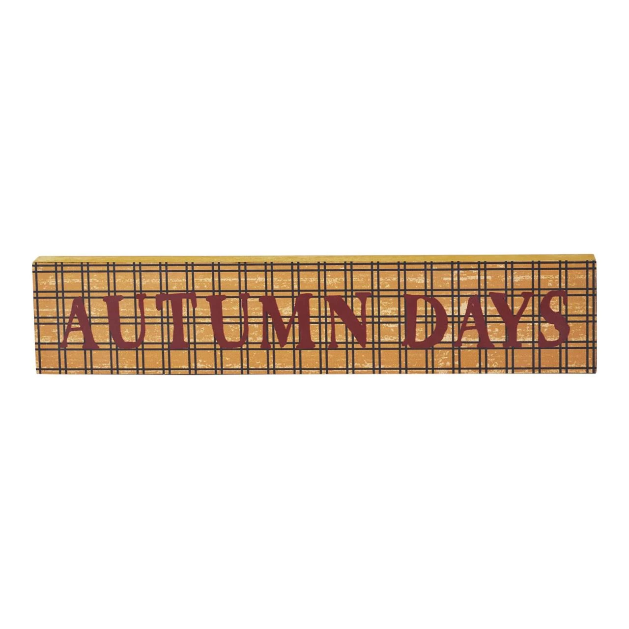 Autumn Days Wooden Sign - 3x14 1 Autumn Days Wooden Sign - 3x14