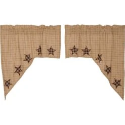 Alternative view of Bingham Star Swags - Applique Star 72x36