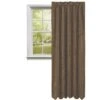 Black Check Panel - Blackout Scalloped 50x84