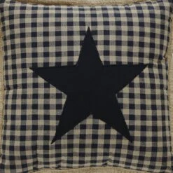 Black Check Star Pillow - 12x12 7 Black Check Star Pillow - 12x12 -Country Home Decor Store black check star pillow 12x12 840233928319 image4 82026.1754101540