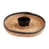 Black Natural Chip Dip & Dip Basket Set - FINAL SALE - NO RETURNS