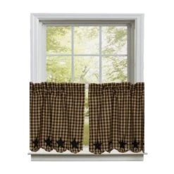 Black Star Tiers - Scalloped 72x24