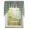Buffalo Check Sage Swags - 72x36