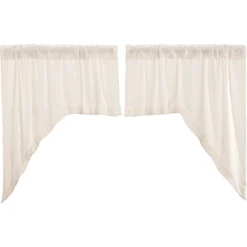 Alternative view of Burlap Antique White Swags - 72x36