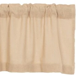 Burlap Vintage Valance - 72x16