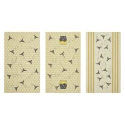 Buzzy Bees Honeypot Tea Towels - Set Of 3