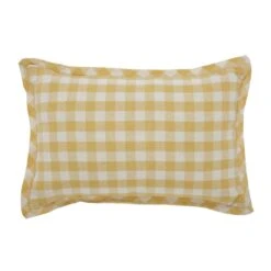 Alternative view of Buzzy Bees Patchwork Bee Pillow - 9.5x14
