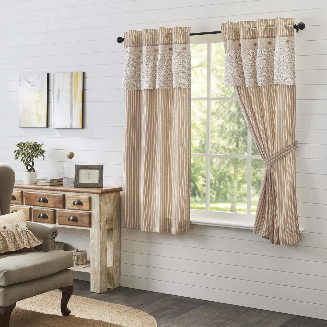 Camilia Ruffled Panels - 72x63 3 Camilia Ruffled Panels - 72x63 - Image 3