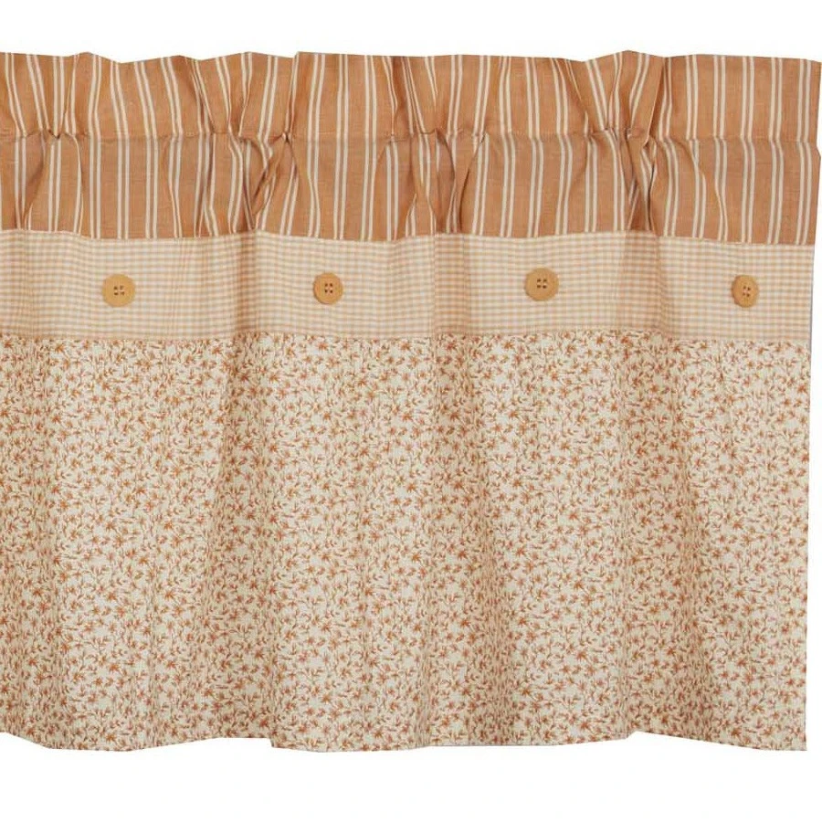 Camilia Ruffled Valance - 60x19 1 Camilia Ruffled Valance - 60x19