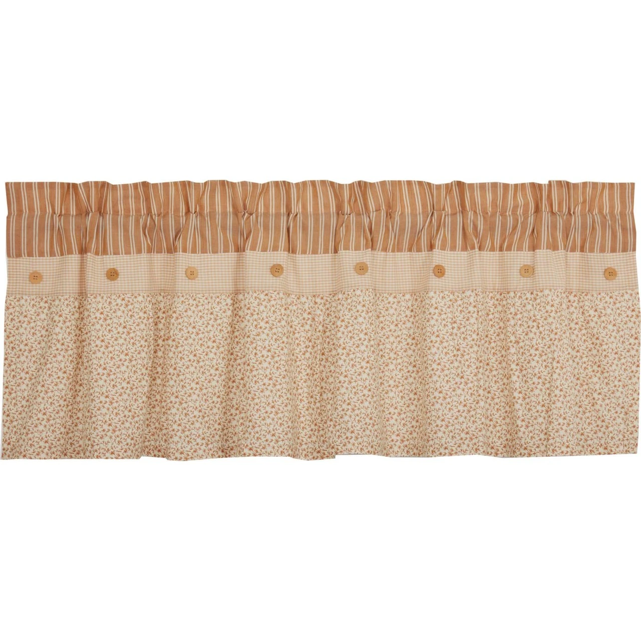 Camilia Ruffled Valance - 60x19 2 Camilia Ruffled Valance - 60x19 - Image 2