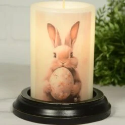 Alternative view of Candle Sleeve - Bunny Egg Hunt Vanilla