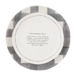 Check Defintion Platter Set - FINAL SALE - NO RETURNS