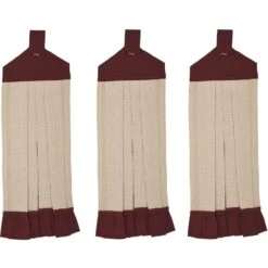 Connell Tab Towels - Set Of 3 5 Connell Tab Towels - Set Of 3 -Country Home Decor Store connell tab towels set of 3 840233925509 image3 62976.1754099274