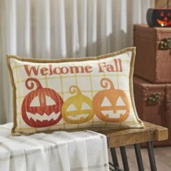 Country Halloween Welcome Fall Pillow - 14x22 4 Country Halloween Welcome Fall Pillow - 14x22 -Country Home Decor Store country halloween welcome fall pillow 14x22 840233935560 image2 33716.1754102423