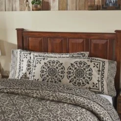 Custom House Black Tan Jacquard Pillowcases - King Set Of 2 5 Custom House Black Tan Jacquard Pillowcases - King Set Of 2 -Country Home Decor Store custom house black tan jacquard pillowcases king set of 2 840233926636 image2 64867.1754101291