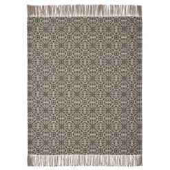 Custom House Black Tan Jacquard Woven Throw - 50x60 4 Custom House Black Tan Jacquard Woven Throw - 50x60 -Country Home Decor Store custom house black tan jacquard woven throw 50x60 840233926650 image2 60709.1756133718