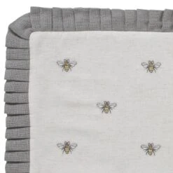 Embroidered Bee Pillow - 22x14 7 Embroidered Bee Pillow - 22x14 -Country Home Decor Store embroidered bee pillow 22x14 840233905174 image4 33852.1754093103
