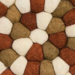 Fall Wool Ball Trivet - 8" 5 Fall Wool Ball Trivet - 8" -Country Home Decor Store fall wool ball trivet 8 762242067363 image3 05255.1757954058